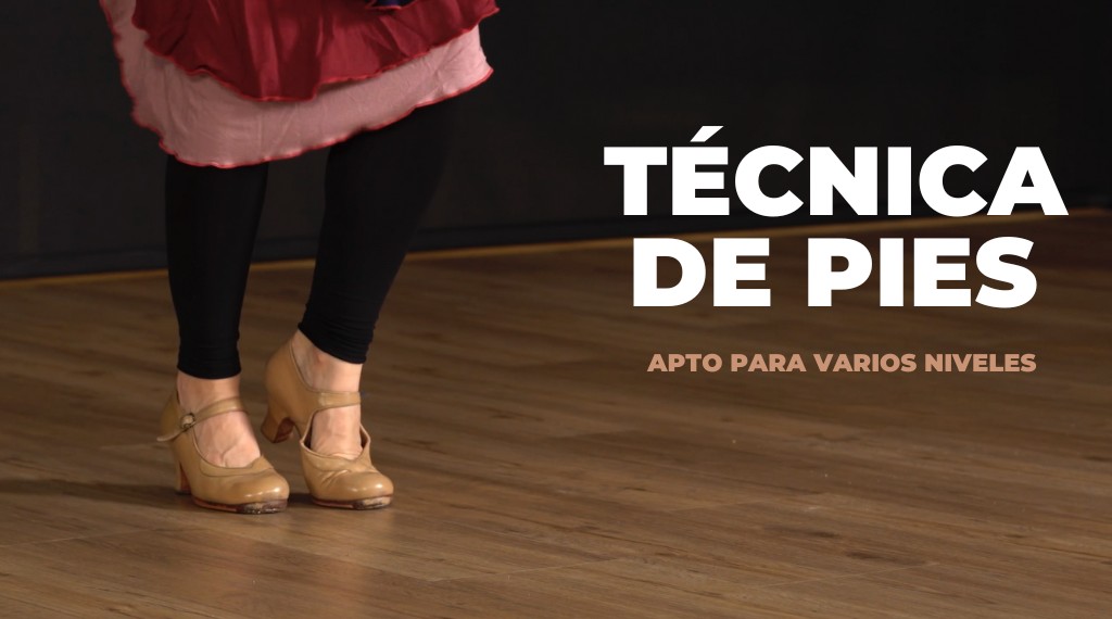 Curso online de flamenco tecnica de pies